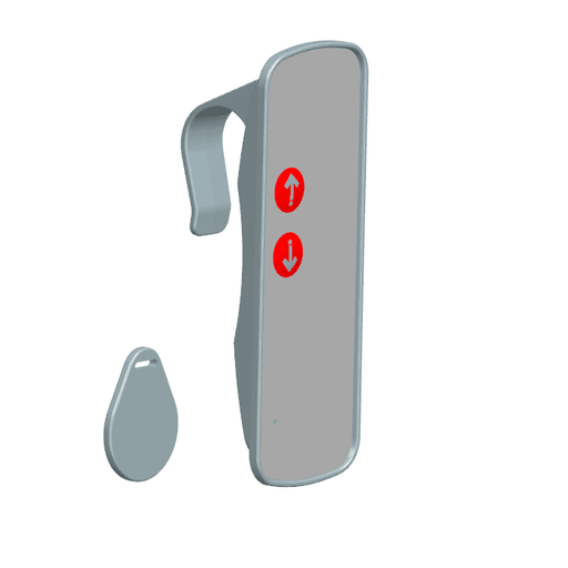 Pressalit R8493 wireless remote control handset for SCT 1000, 2000, 2100, 3000 and CT 4000 shower and changing tables