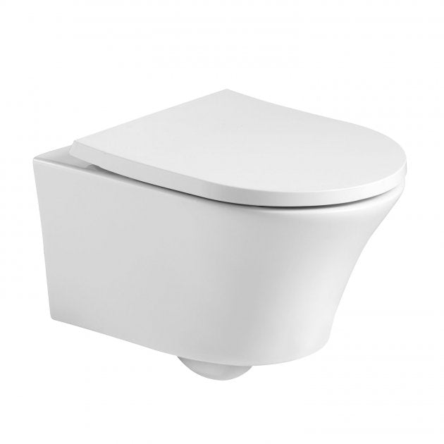 Kartell K-VIT Kameo Rimless Wall Hung WC Pan-White Gloss (POT539KA)
