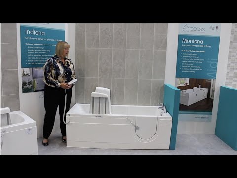 Access Montana full-length walk-in bath demonstration video