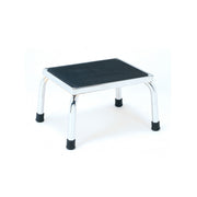 Roma bath step stool 4055 with chrome plated steel frame and ribbed rubber platform