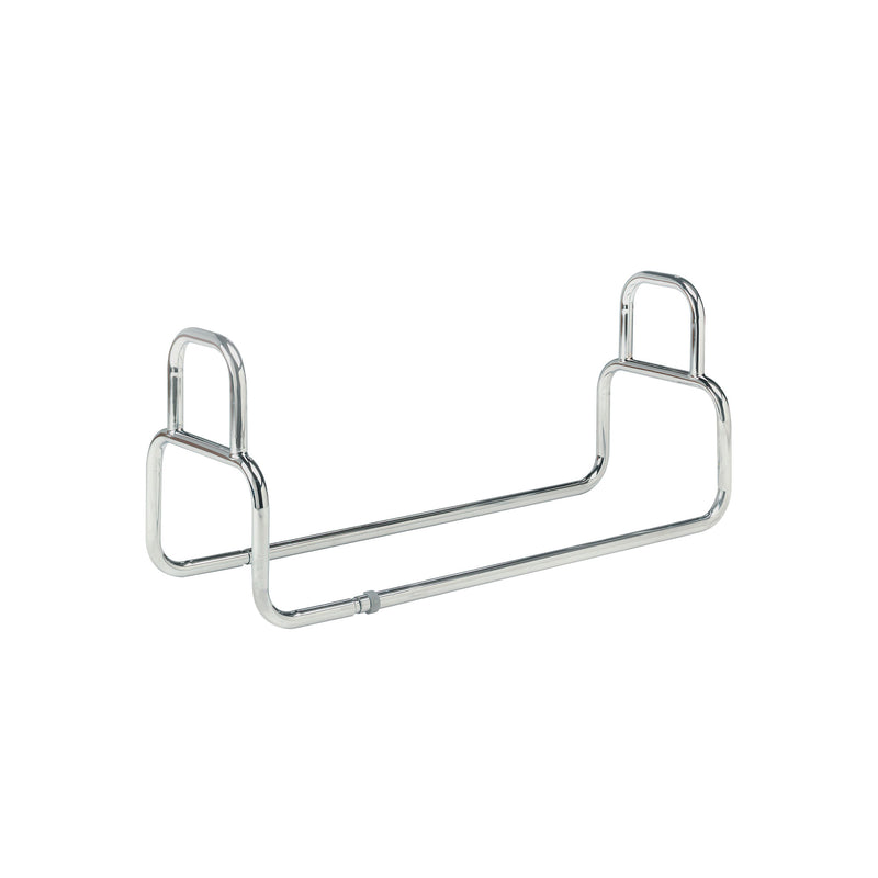Roma chrome bed support rail with double loop handle, model 5405