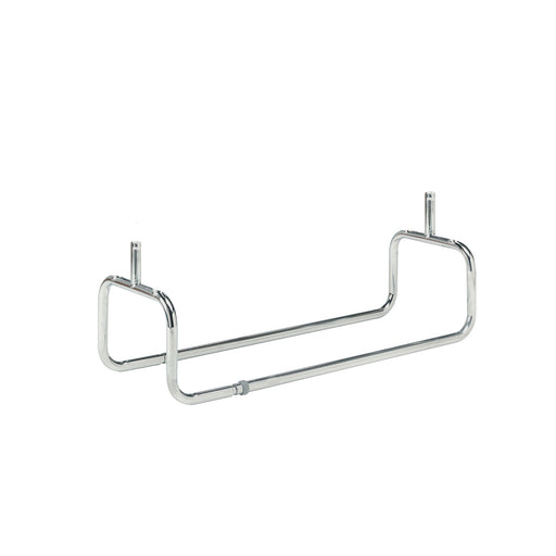 Roma chrome bed support rail with straight handle, model 5405H