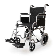 Front view of the Roma 1150 car transit wheelchair
