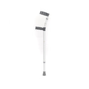Roma double adjustable aluminium elbow crutches, models 2121A and 2121A/D