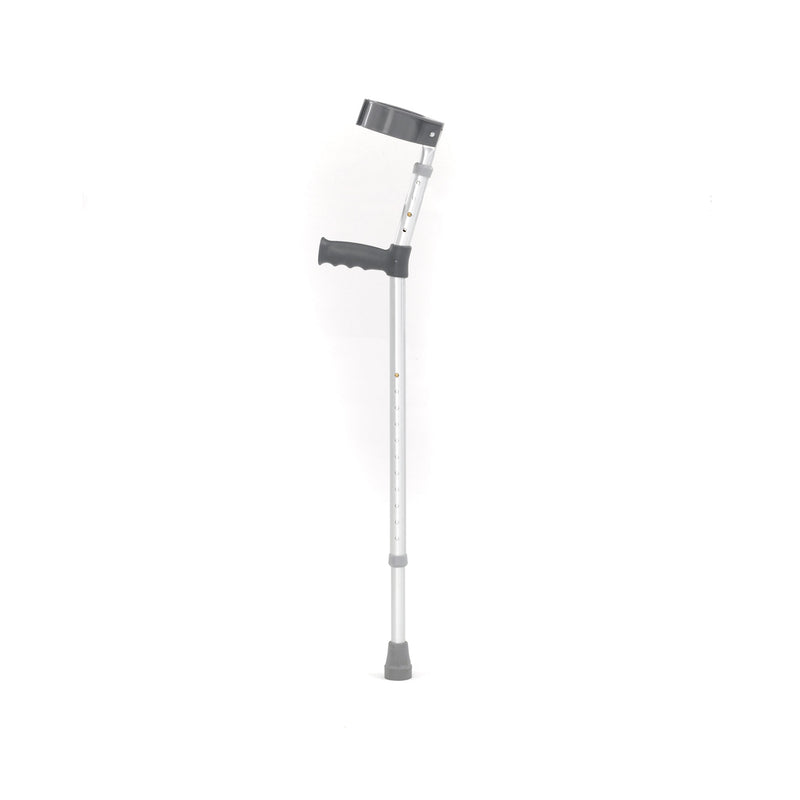 Roma double adjustable aluminium elbow crutches, models 2121A and 2121A/D