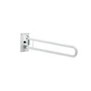 Roma 4230 loop type drop down rail in plastic coated steel