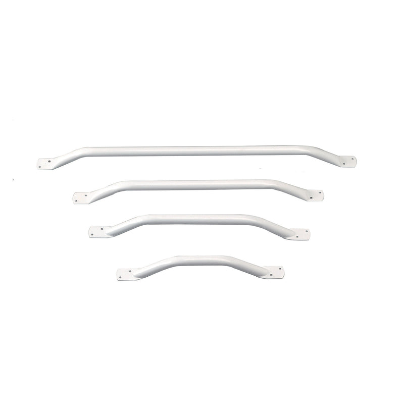 Roma economy flat end grab bars 4250 range in plastic coated steel