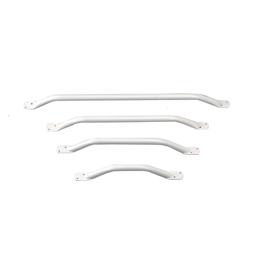 Roma economy flat end grab bars 4250 range in plastic coated steel