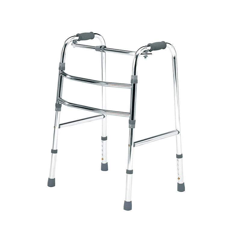 Roma folding reciprocal lightweight aluminium walking frame, model 2165
