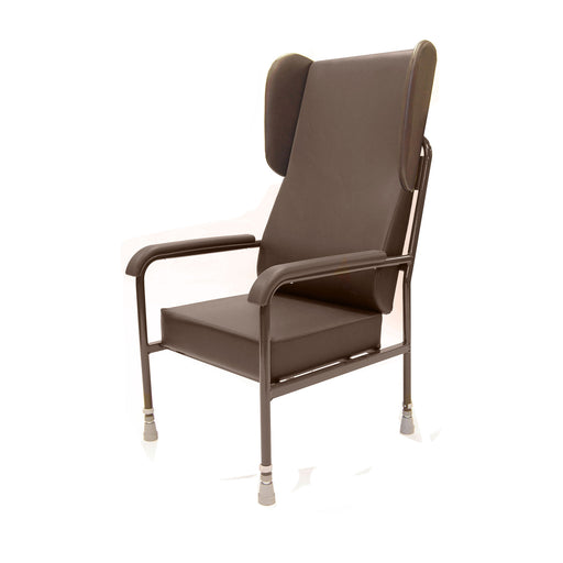 Roma high back chair with wings and lumbar back, model 5719/LB