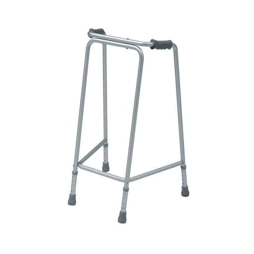 Roma narrow lightweight aluminium walking frame with four rubber tips, models 2011, 2012 and 2013