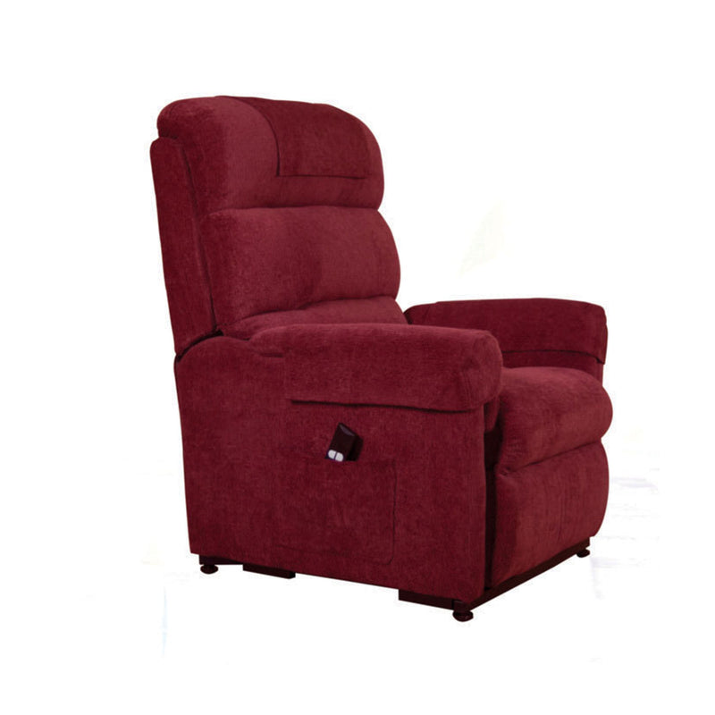 Roma Vale rise and recline chair in red, model 5905/RED