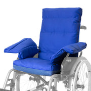 Roma wheelchair seat and back pad set 5008, close-up of the padding
