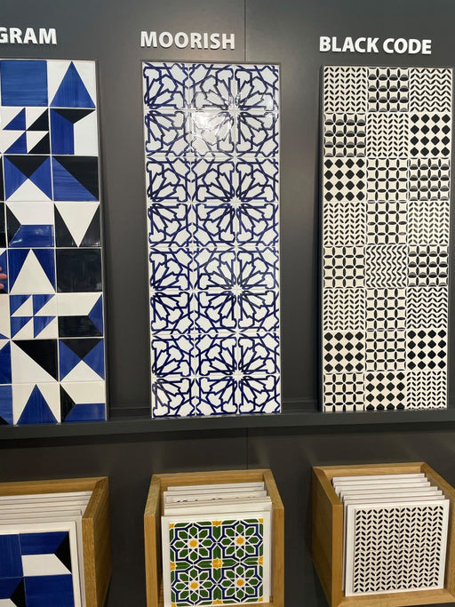 Sanford agadir hand painted tile 140x140mm - view 2