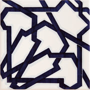 Sanford agadir hand painted tile 140x140mm - view 3