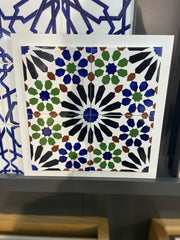 Sanford casablanca hand painted tile 140x140mm - view 3