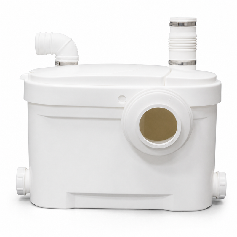Saniflo Sanisuite macerator pump in white