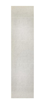 Wall&Water Santorini Marble Satin wet wall panel straight-on view