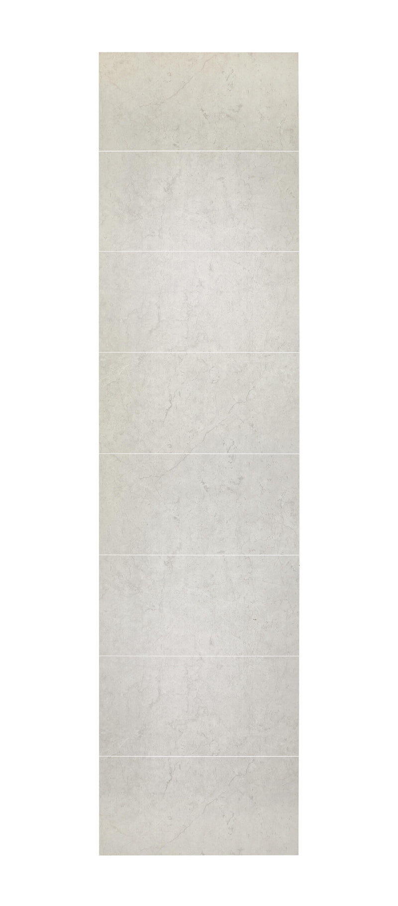 Wall&Water Santorini Marble Satin wet wall panel straight-on view