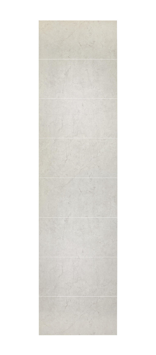 Wall&Water Santorini Marble Satin wet wall panel straight-on view