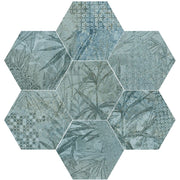 Sebring mint metallic tile 150x170mm - view 4