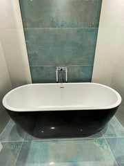 Sebring mint metallic tile 600x1200mm - view 2