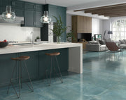 Sebring mint metallic tile 600x1200mm - view 3