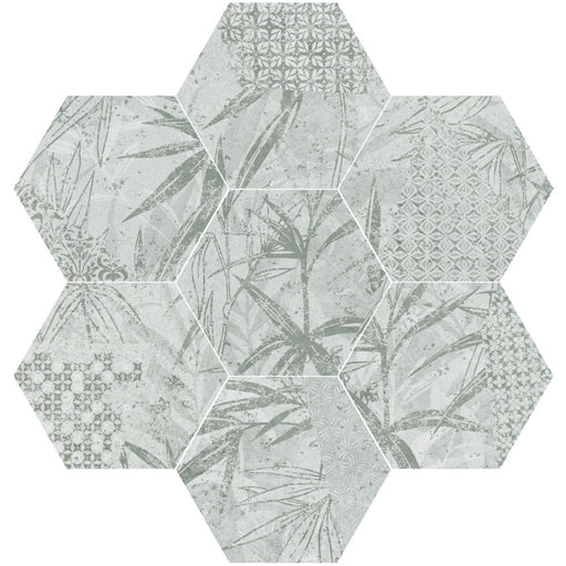 Sebring silver metallic tile 150x170mm - view 2