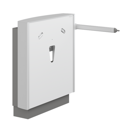 Pressalit Select Floor-Standing Wash Basin Lifter, Lever Control with Safety Stop, White (R4952000)