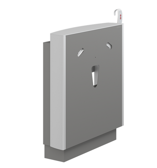 Pressalit Select Floor-Standing Wash Basin Lifter, Wired Hand Control, Anthracite (R4951112)