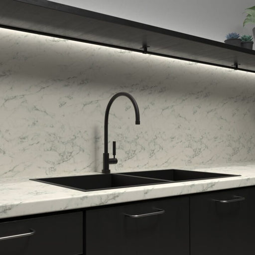 Senses Athenian Marble laminate kitchen worktop décor