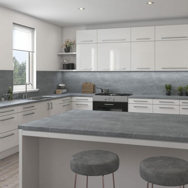 Senses Gransasso laminate kitchen worktop décor