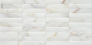 Siesta Gold Marble Effect Gloss Ceramic Brick Decor Wall Tile 300x600mm