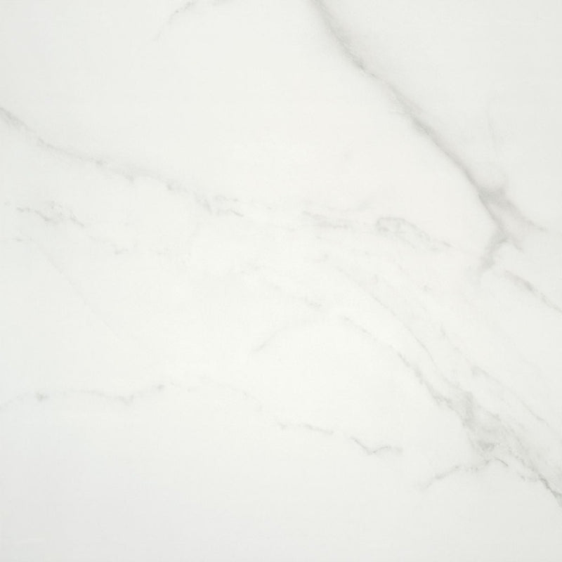 Siesta white marble effect tile 600x600mm - view 2