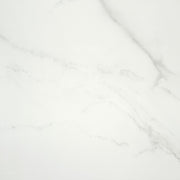 Siesta White Marble Effect Satin Porcelain Wall & Floor Tile 600x600mm