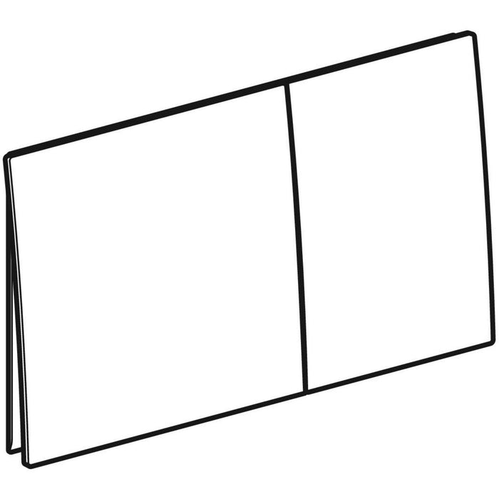 Geberit Aspire Sigma70 Dual Flush Plate Brushed Brass 115.622.QF.1