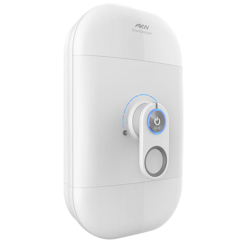 AKW SmartCare Lever Care 9.5kW Electric Shower with M11 DigiPump and Silentflow+ waste