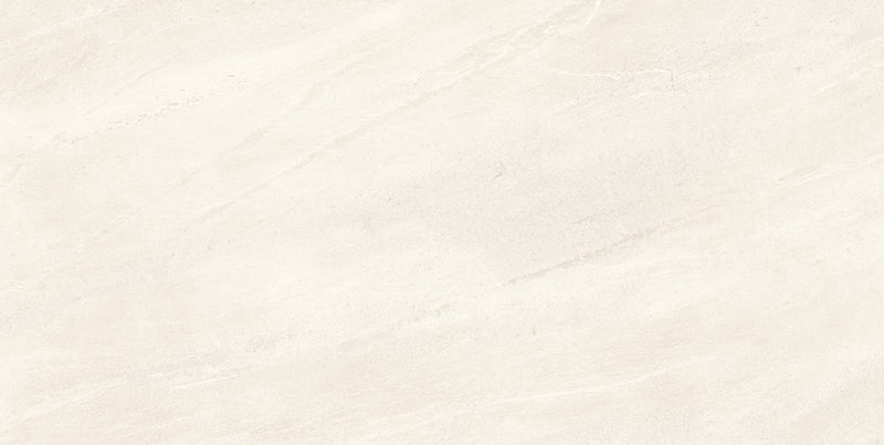 Stuart Cream Marble Effect Matt Porcelain Wall & Floor Tile 600x1200mm