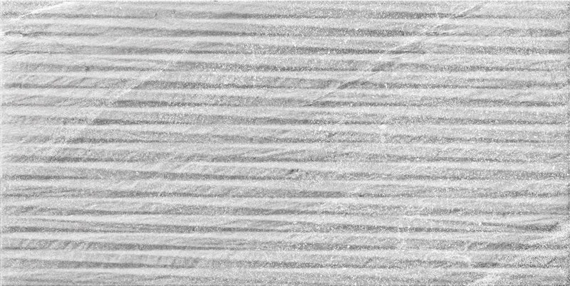 Stuart Grey Marble Effect Matt Ceramic Decor Wall Tile 250x500mm