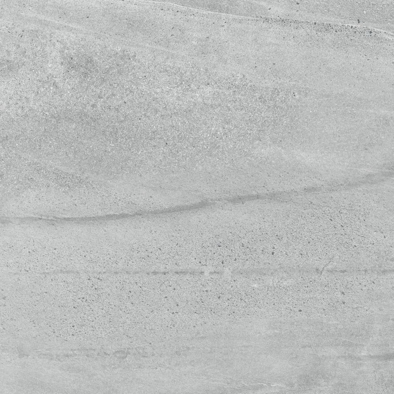 Stuart Grey Marble Effect Matt Porcelain Wall & Floor Tile 600x600mm