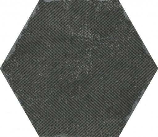 Sunrise black decorated tile 230x270mm - view 2