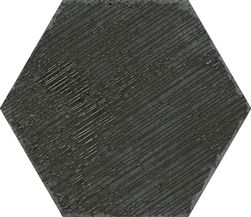 Sunrise black decorated tile 230x270mm - view 4