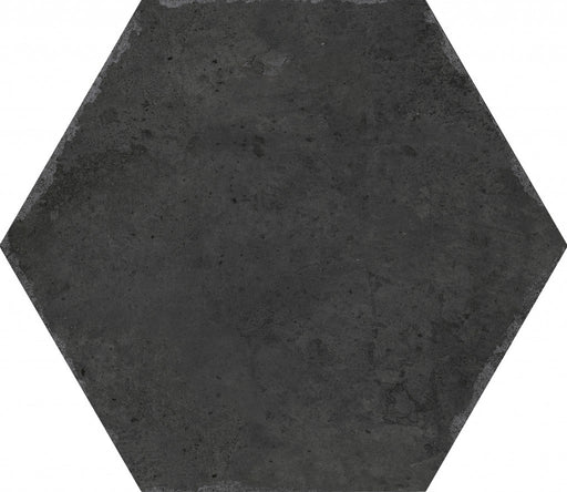 Sunrise black plain tile 230x270mm - view 2