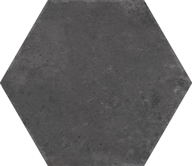 Sunrise black plain tile 230x270mm - view 4