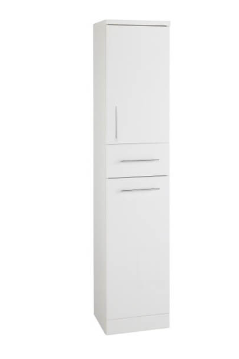 Kartell K-VIT Impakt 350mm Tall Unit - White Gloss (IMP350TU)