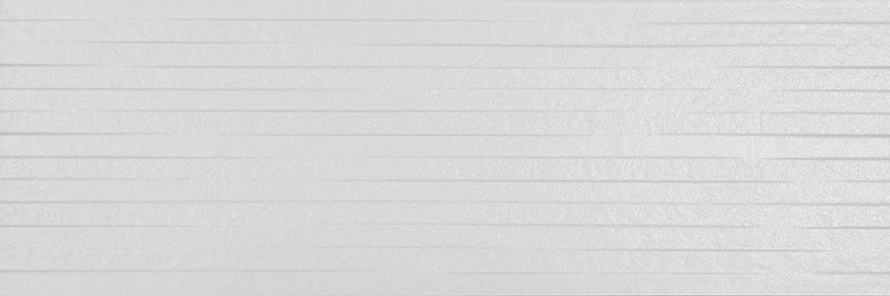 Tamarac White Structured Stone Effect Satin Ceramic Decor Wall Tile 300x900mm