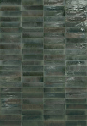 Tampa forest gloss porcelain wall and floor brick tile 240x60mm - view 3