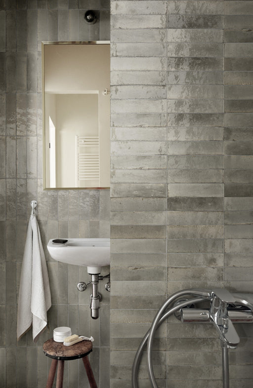 Tampa Greige Gloss Porcelain Wall & Floor Tile 240x60mm