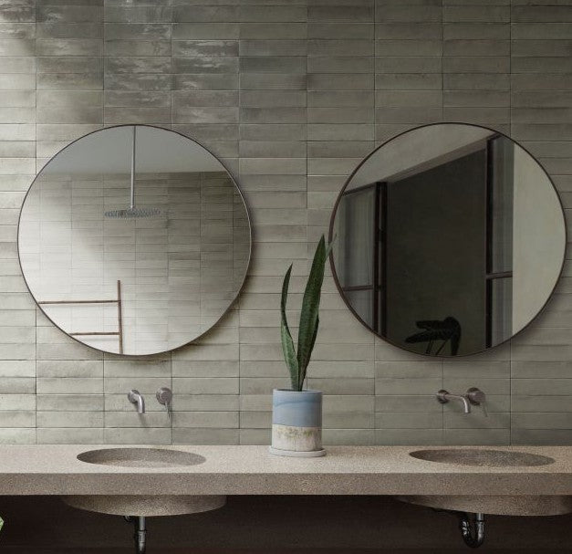 Tampa Off-White Gloss Porcelain Wall & Floor Tile 240x60mm