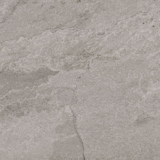 Tavares Fog Slate Effect Matt Porcelain Wall & Floor Tile 600x600mm